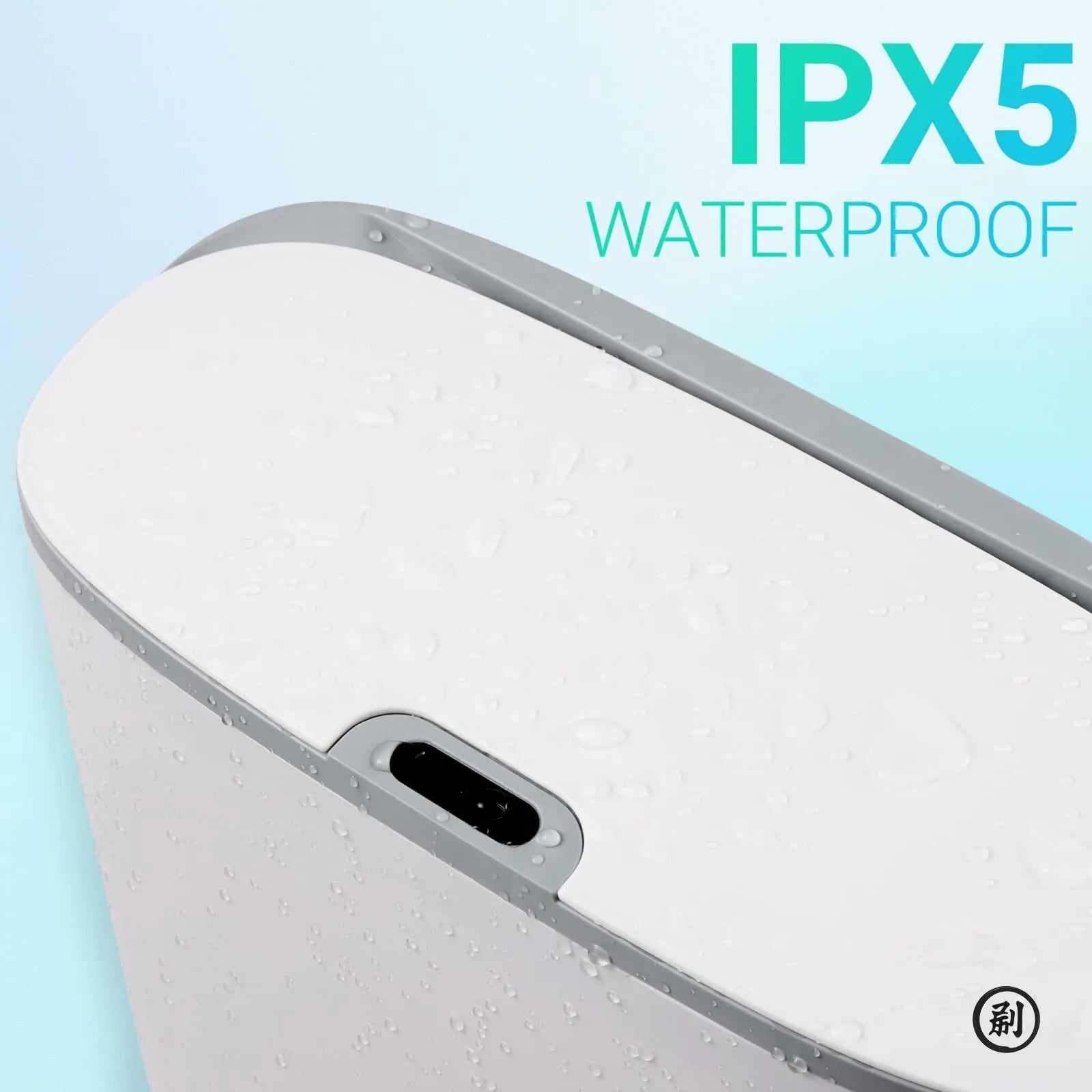 Automatic Bathroom Trash Can with Lid, Touchless Small Trash Can, Motion Sensor Waterproof Slim Garbage Can for Kitchen, Bedroom